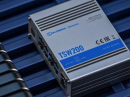 TSW200 - первый коммутатор Teltonika с 8 портами Gigabit Ethernet