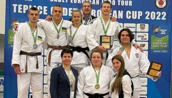 Украинские дзюдоисты завоевали семь наград на кадетском Кубке Европы