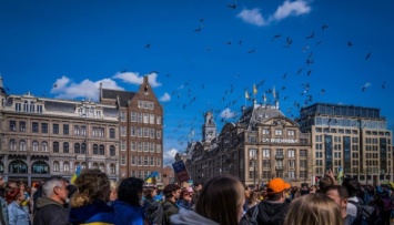 В Нидерландах прошел концерт-митинг в поддержку Украины