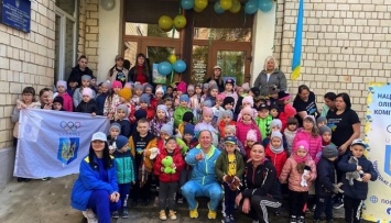 В Черновцах прошел спортивный праздник для детей-переселенцев