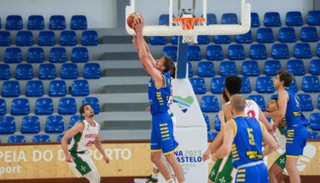 Сборная Украины по баскетболу минимально уступила Португалии в товарищеском матче