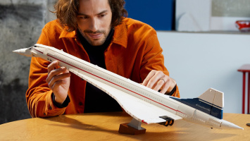 LEGO представила модель сверхзвукового самолета Concorde