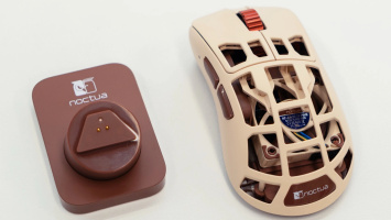Представлена игровая мышка Pulsar Feinman F01 Noctua Edition со встроенным вентилятором