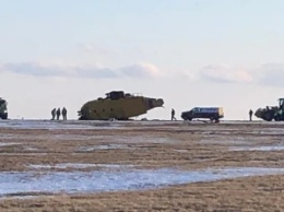 В Канаде упал военный вертолет