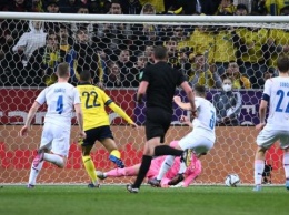 Швеция обыграла Чехию в полуфинале стыковых матчей ЧМ-2022 по футболу