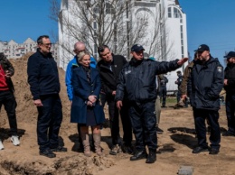 Конгрессмены США посетили Киев и освобожденные окрестности столицы