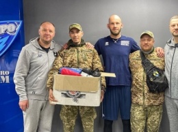 БК «Днепр» передал очередную помощь военнослужащим ВСУ