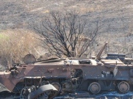 В зоне ООС защитники отбили десять атак, уничтожили три российских танкаи и БТР