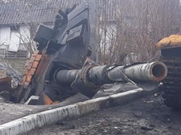 Остатки российской танковой армии, которую на Черниговщине разбили ВСУ