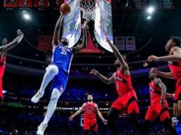 НБА: «Торонто» Михайлюка проиграл второй матч серии плей-офф с «Филадельфией»