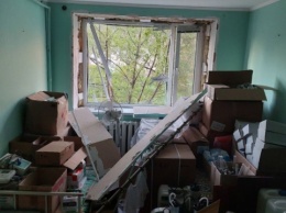 Захватчики обстреляли больницу в Орехове Запорожской области