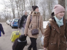 Киевская кинодокументалистика снимает фильм об украинских беженцах в Латвии