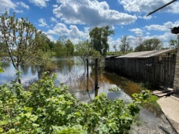 В Демидове на Киевщине из-за подрыва дамбы остаются подтопленными 50 домов