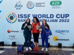 Украинка Немец выиграла бронзу на Кубке мира по шаровой стрельбе в Баку