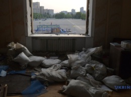 Здание Харьковской ОГА: три месяца после обстрелов