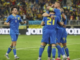 Сборная Украины сыграла вничью с Ирландией в Лиге наций УЕФА