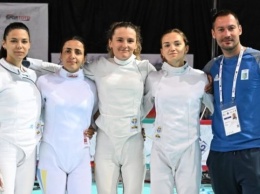 Женская сборная Украины выиграла первую за 17 лет «бронзу» в командной шпаге на ЧЕ