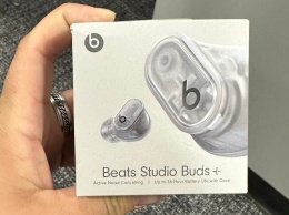 Новые наушники Beats Studio Buds+ в прозрачном дизайне уже завезли в магазины