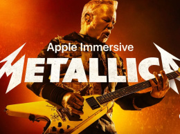 Apple выпустит концерт Metallica для Vision Pro в формате Immersive-видео