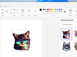 Microsoft добавляет ИИ-функции в Paint, Snipping Tool и Notepad