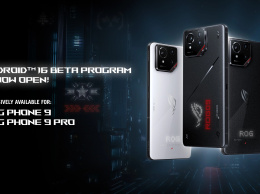 Asus запустила бета-тест Android 16 для ROG Phone 9