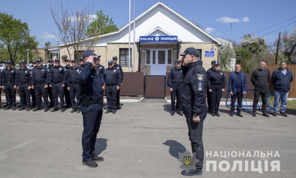 В Бородянке снова возобновило работу отделение полиции