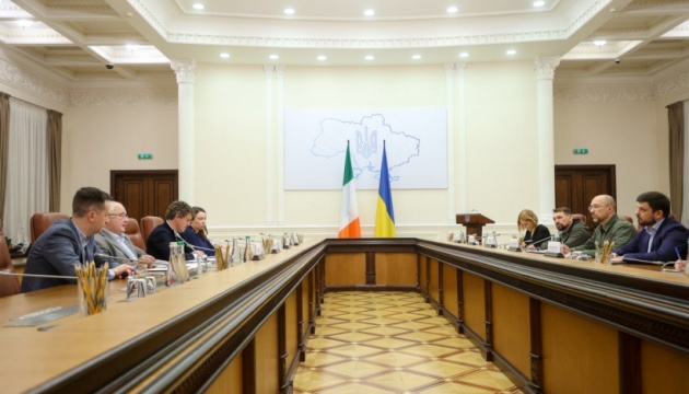 Шмыгаль обсудил со спикерами парламента Ирландии восстановление Украины и продовольственную безопасность