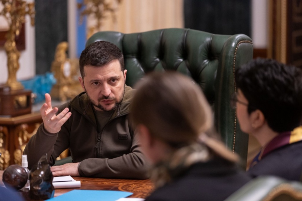 Зеленский обсудил с Ташевой перспективы освобождения Крыма