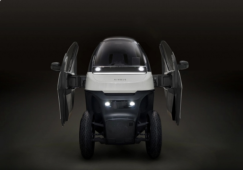 В США представили прототип городского электрического трицикла