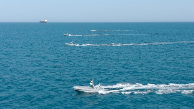 Турецкое Минобороны провело маневры беспилотных морских судов