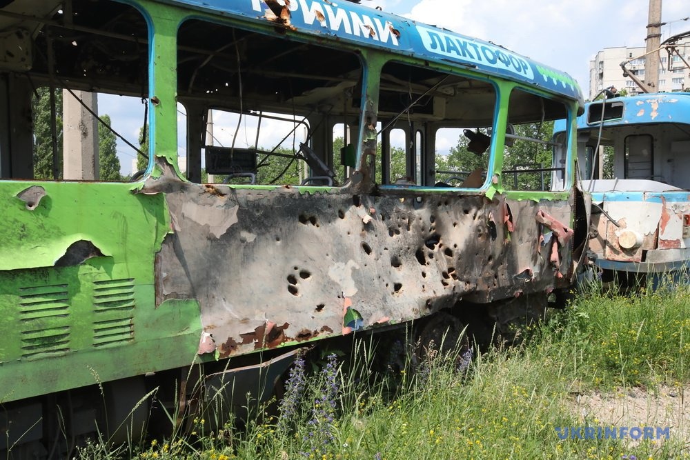 Кладбище трамваев: во что россияне превратили Салтовское депо