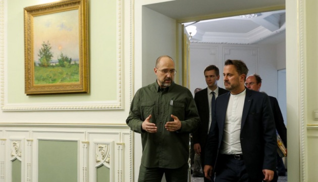 Шмыгаль обсудил с премьером Люксембурга интеграцию Украины в ЕС