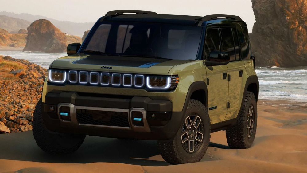 Jeep представила три новых электровнедорожника