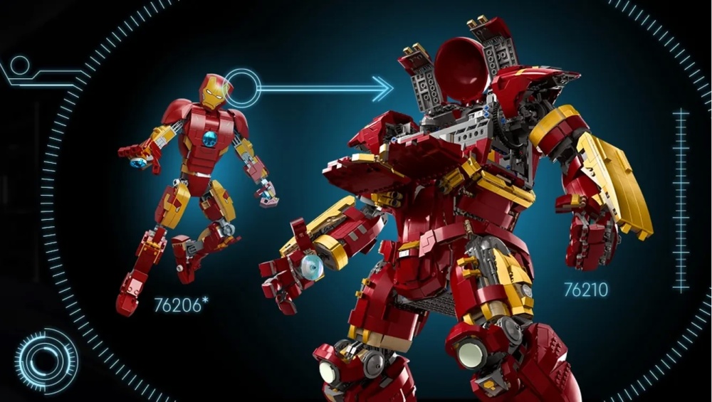 LEGO представила набор Marvel Hulkbuster - это модель брони из «Мстителей»