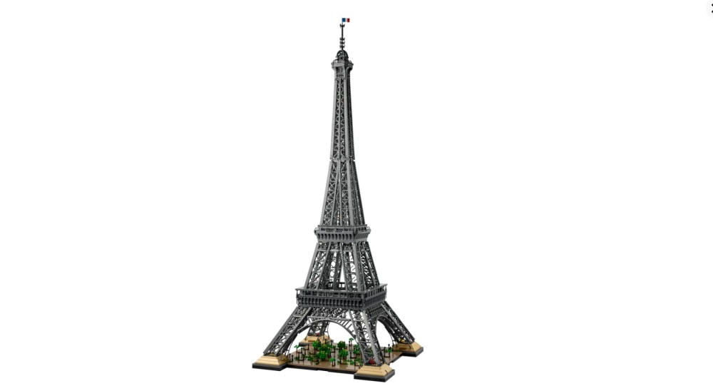 LEGO представила набор с Эйфелевой башней - более 10 000 деталей