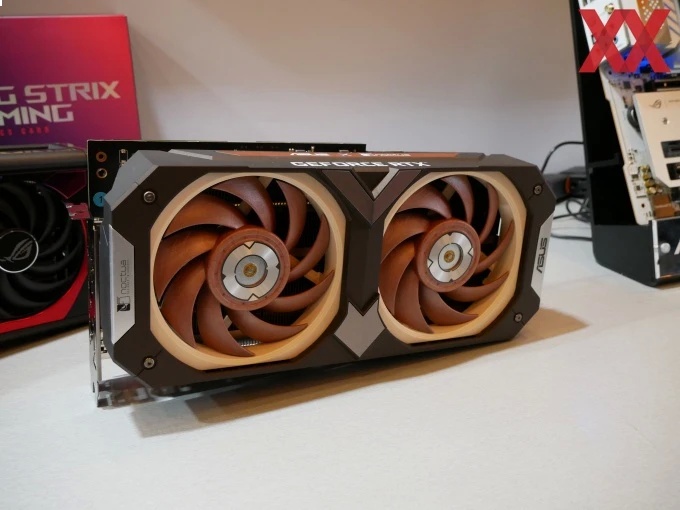 На выставке CES 2023 показали Asus GeForce RTX 4080 Noctua OC Edition