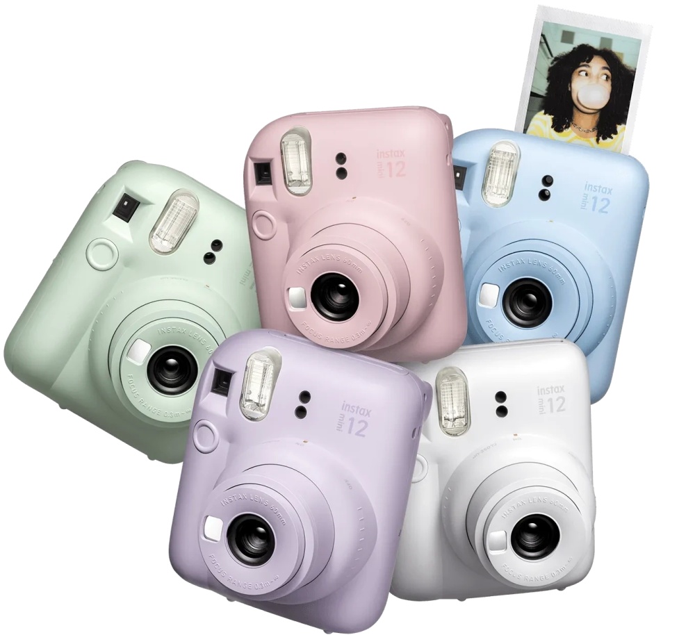 Fujifilm анонсировала камеру с мгновенной печатью Instax Mini 12