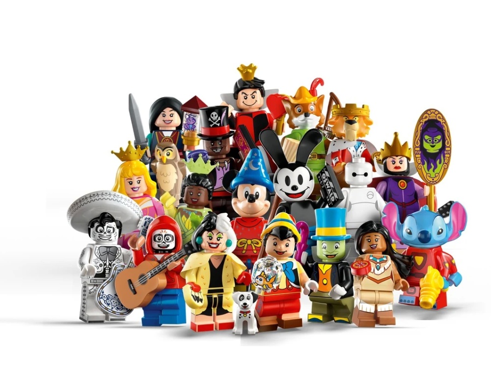 LEGO представила мини-фигурки к 100-летию Disney
