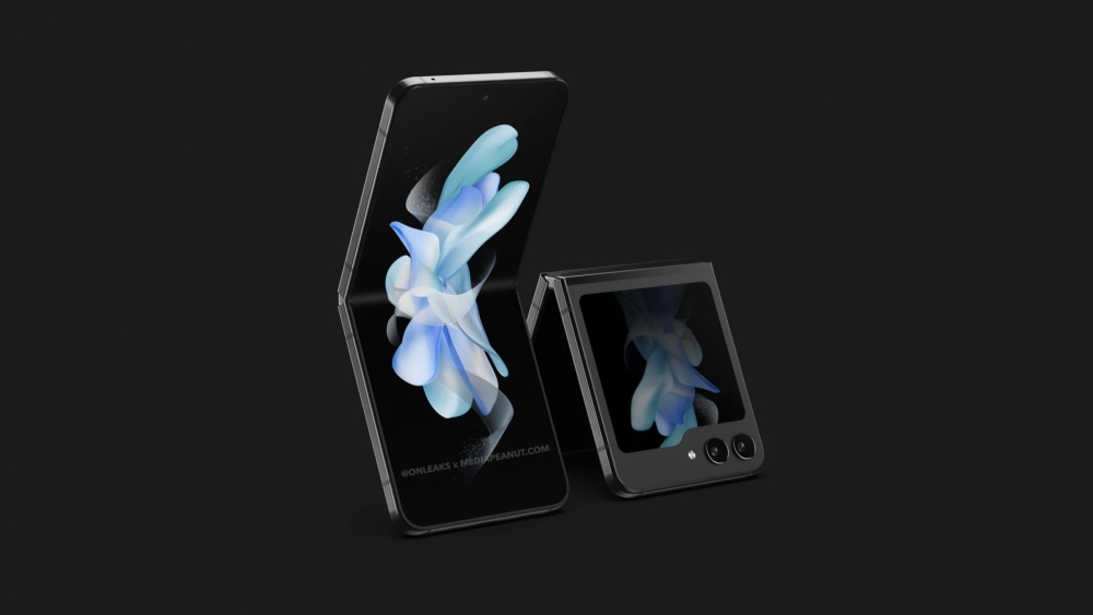 Samsung Galaxy Z Flip 5 с увеличенным внешним экраном показали на рендерах