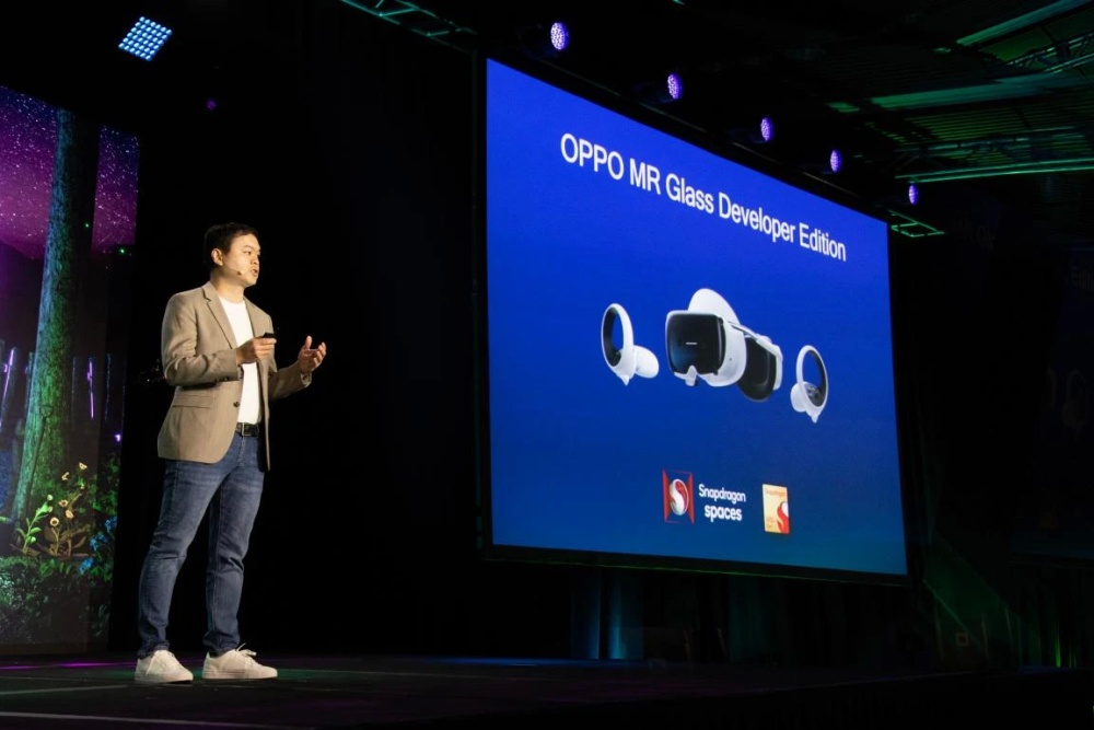 Oppo анонсировала гарнитуру смешанной реальности MR Glass с чипсетом Snapdragon XR2+