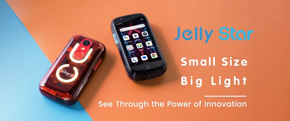 Стала известна цена смартфона-крохи Unihertz Jelly Star