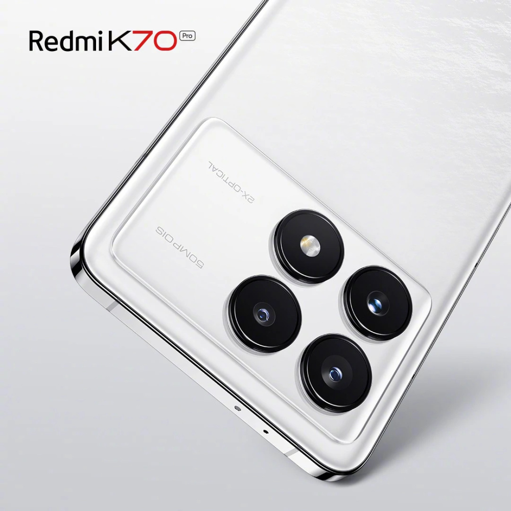 Xiaomi представила дизайн Redmi K70 Pro c блоком камеры на всю ширину корпуса