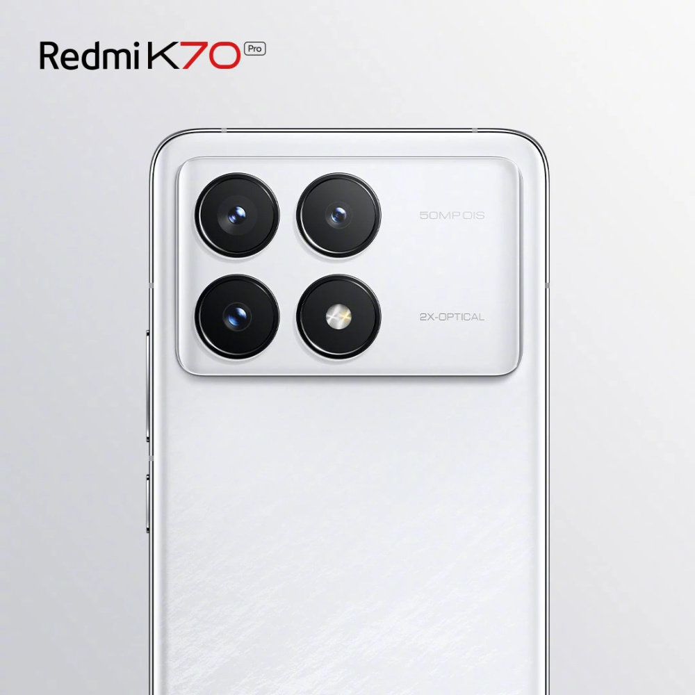 Xiaomi представила дизайн Redmi K70 Pro c блоком камеры на всю ширину корпуса
