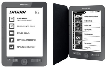 DIGMA начала продажи новых моделей электронных книг - К1, K2 и M2