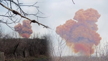 На россию идет кислотный дождь с Луганской области после обстрела цистерны с азотной кислотой