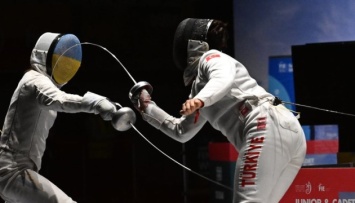 Сборная Украины вошла в топ-10 медального зачета первенства мира по фехтованию