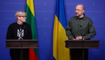 Премьеры Украины и Литвы обсудили ужесточение санкций против россии
