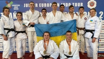 Украинцы выиграли шесть медалей на турнирах Кубка Европы по дзюдо