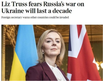 Глава МИД Великобритании Лиз Трасс об Украине