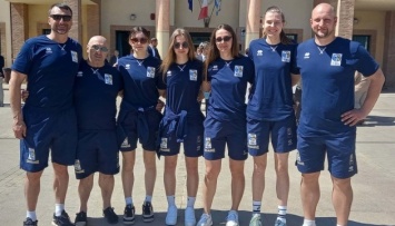 Женская сборная Украины по баскетболу 3х3 в Италии готовится к Евро
